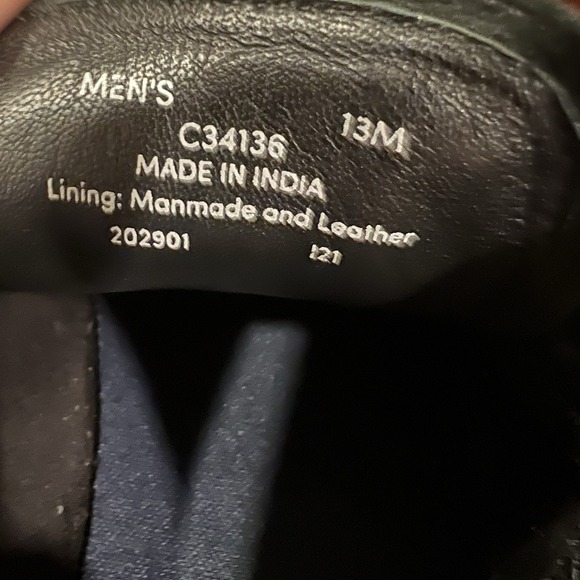 Cole Haan Grand 360 Men's Black Leather Oxfords Shoes Size: 13M - Picture 10 of 12